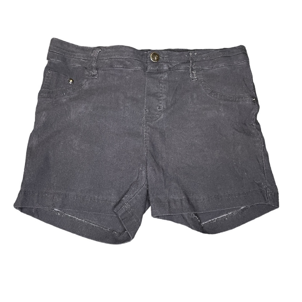 Body By Us Women's Jean Shorts Black Size Large